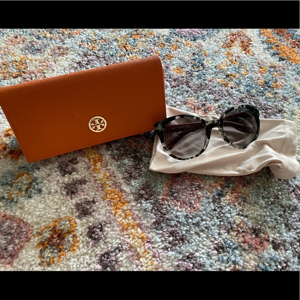 Tory Burch sunglasses and case